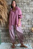 Larc Poet Blouse Indian Pink